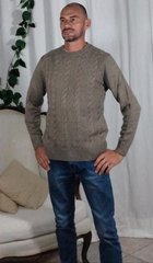 Maglione trecce