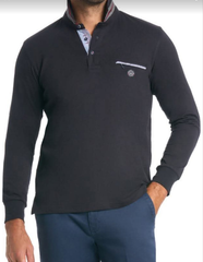 Polo manica lunga con taschino