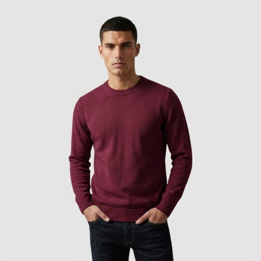Maglione lana girocollo