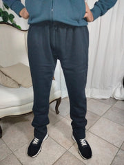 Pantalone tuta felpato