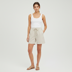 Pantaloncini in cotone scuba