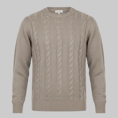 Maglione trecce