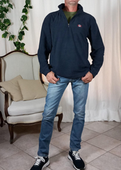 Felpa pile mezza zip Be Board