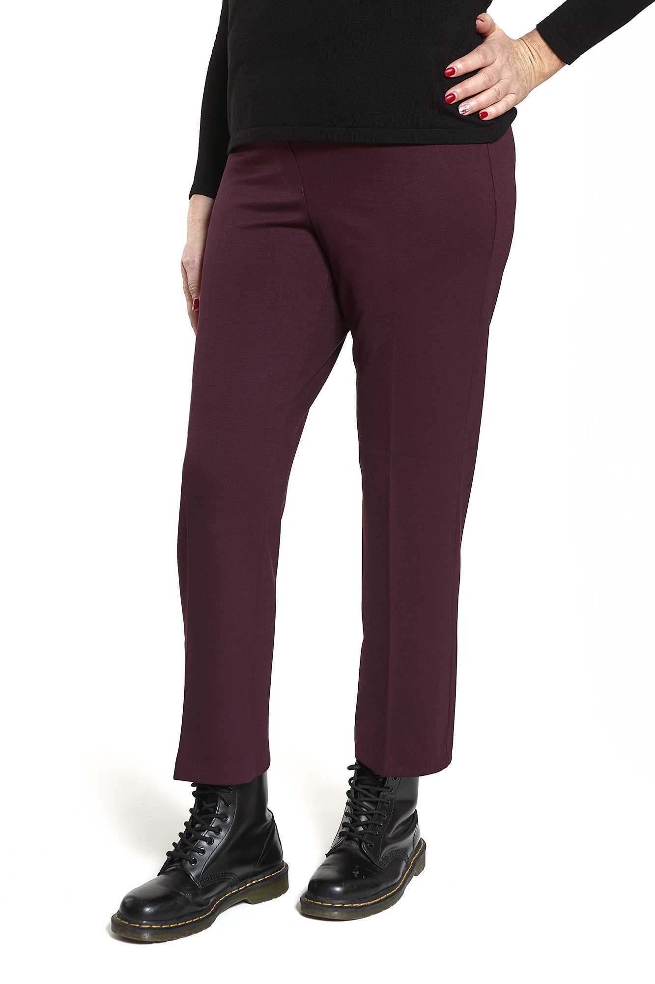 Pantalone donna vinaccia