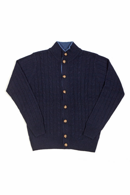 Cardigan misto lana