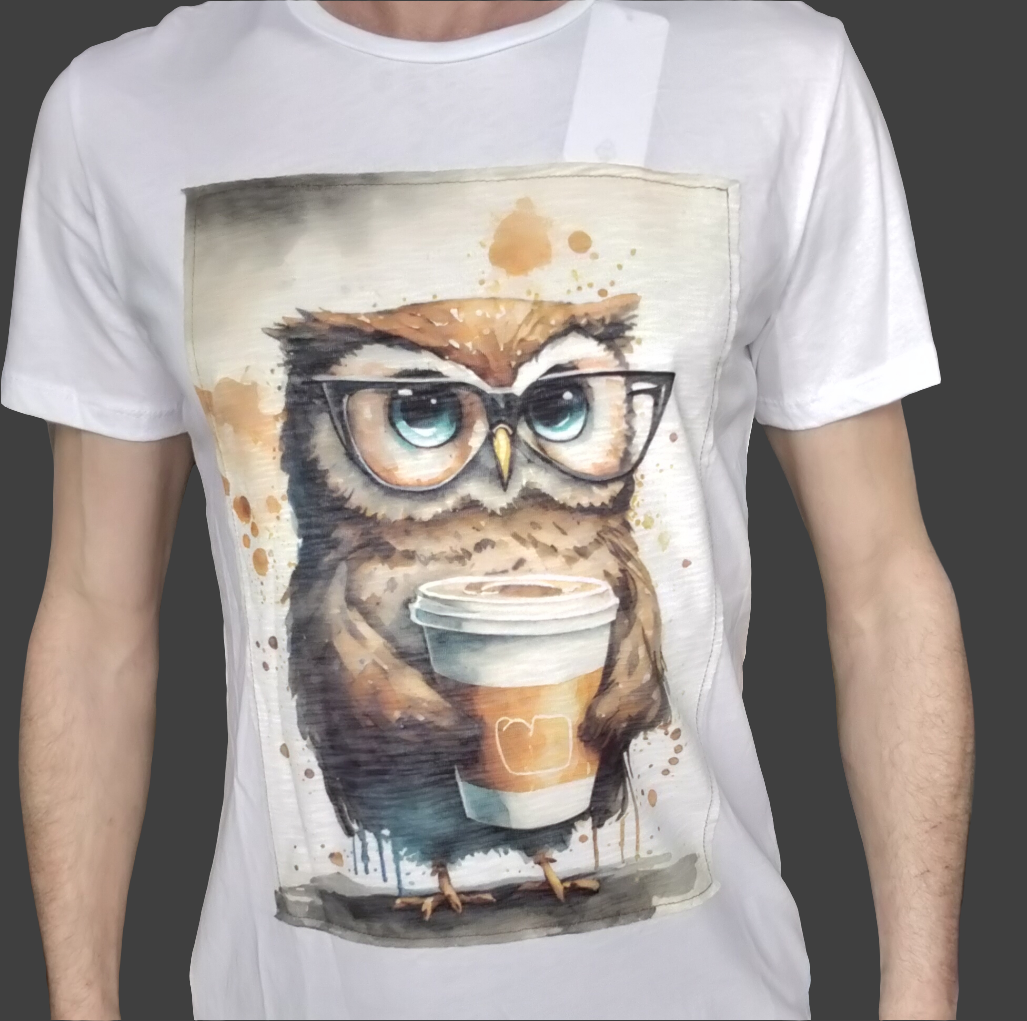 T-shirt gufo