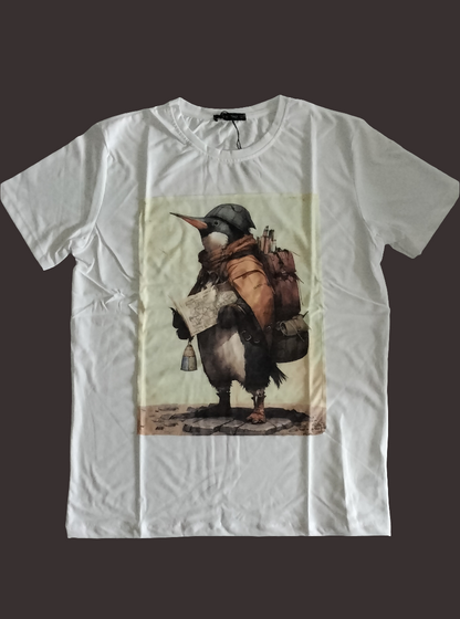 T-shirt pinguino