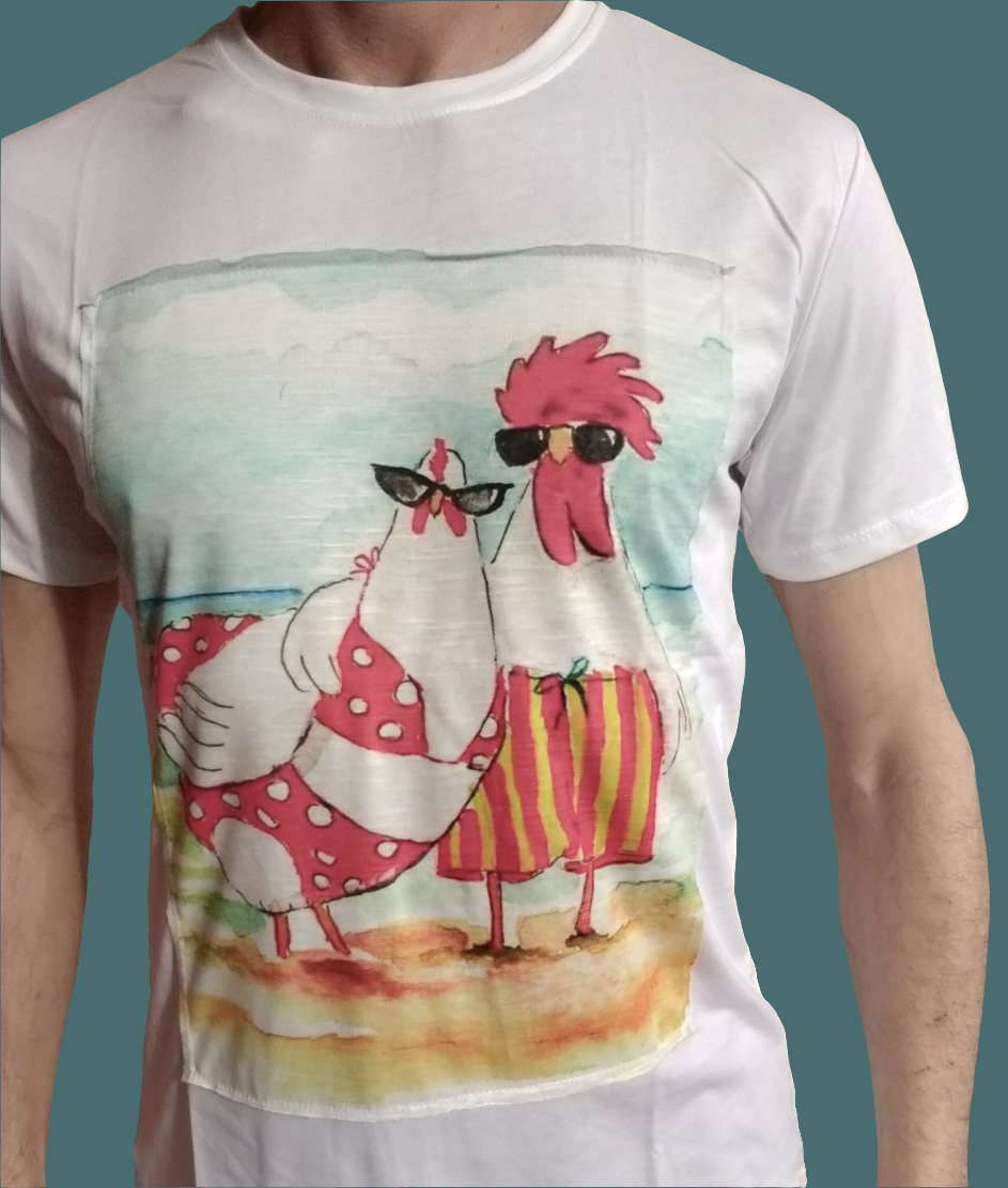 T-shirt galline