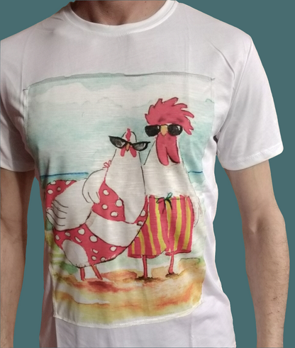 T-shirt galline