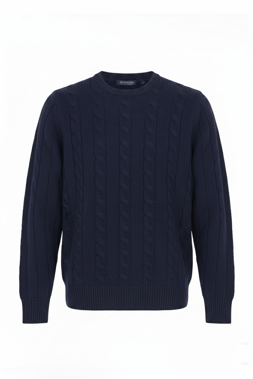 Maglione misto lana viscosa