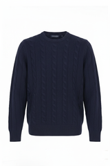 Maglione misto lana viscosa