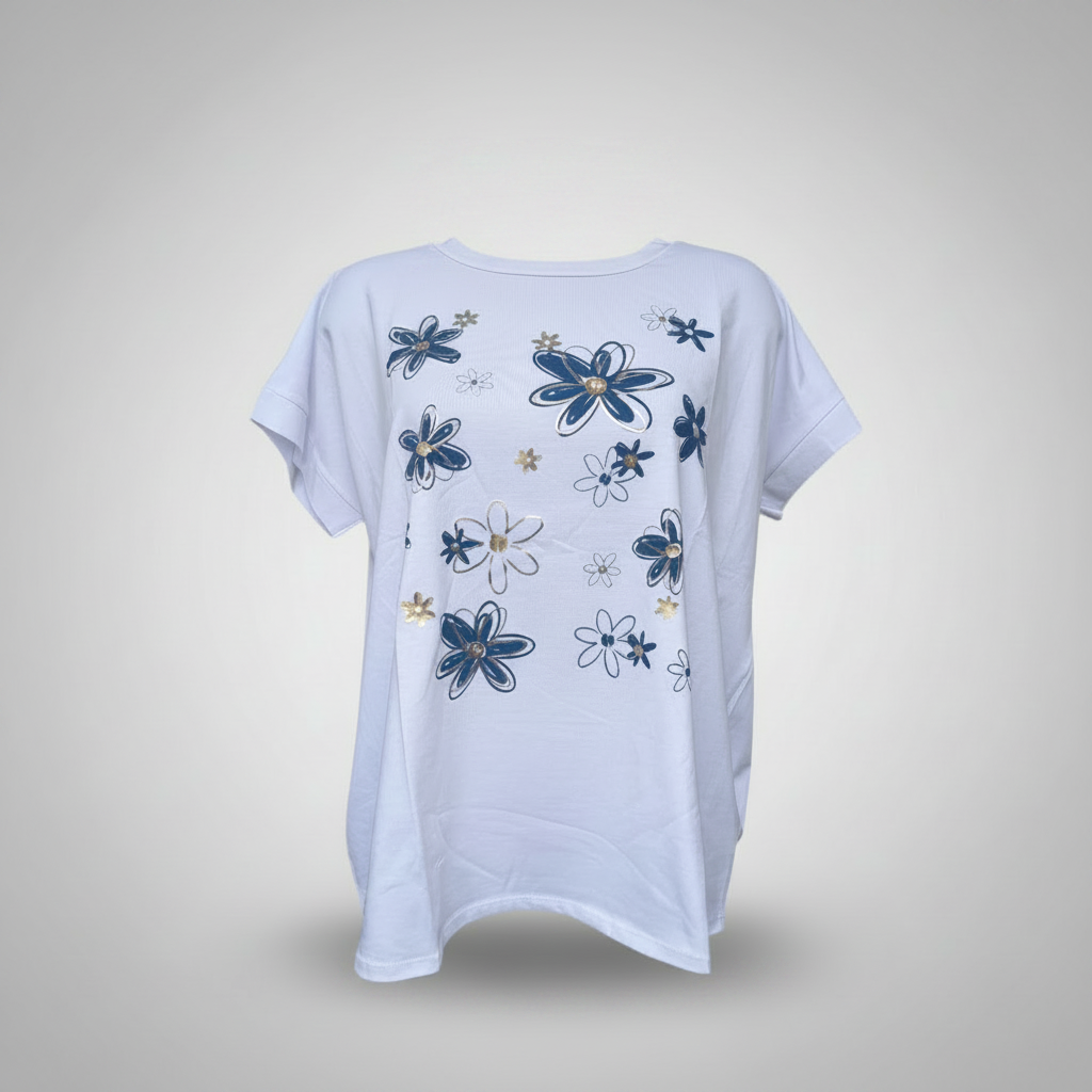 T-shirt curvy margherita