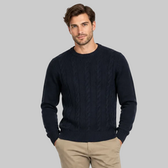 Maglione trecce