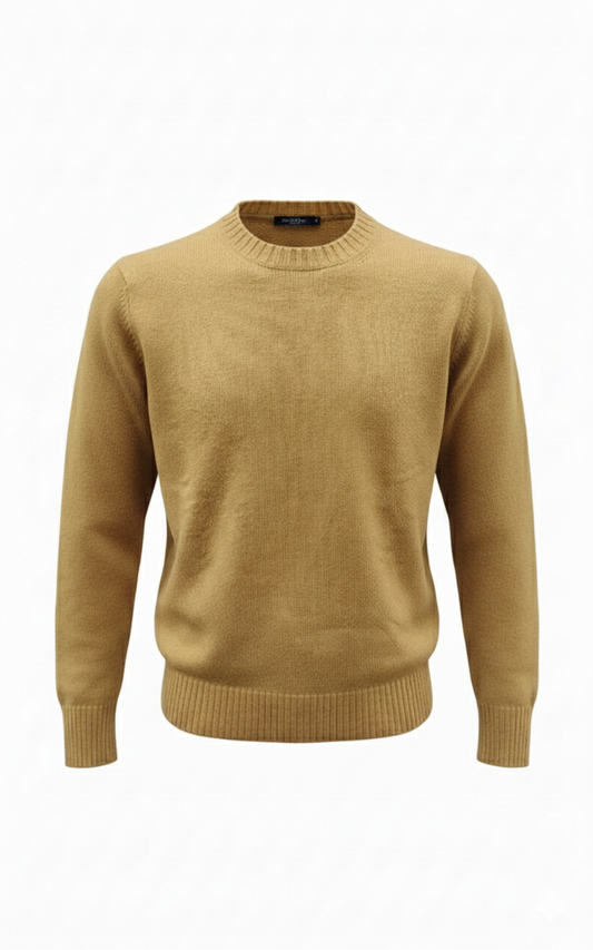 Maglione lana girocollo