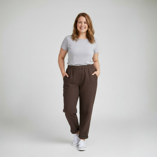 Pantalone scuba Cotone