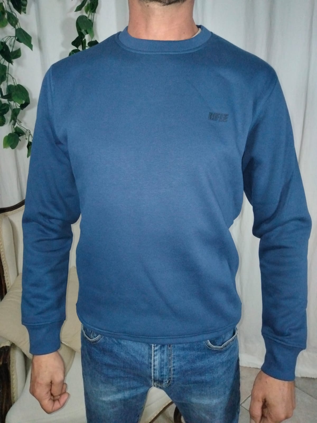 Felpa Rifle girocollo