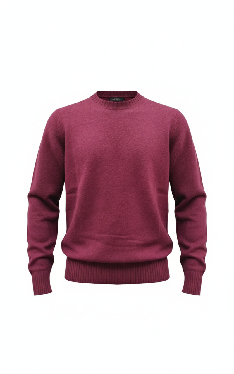 Maglione lana girocollo