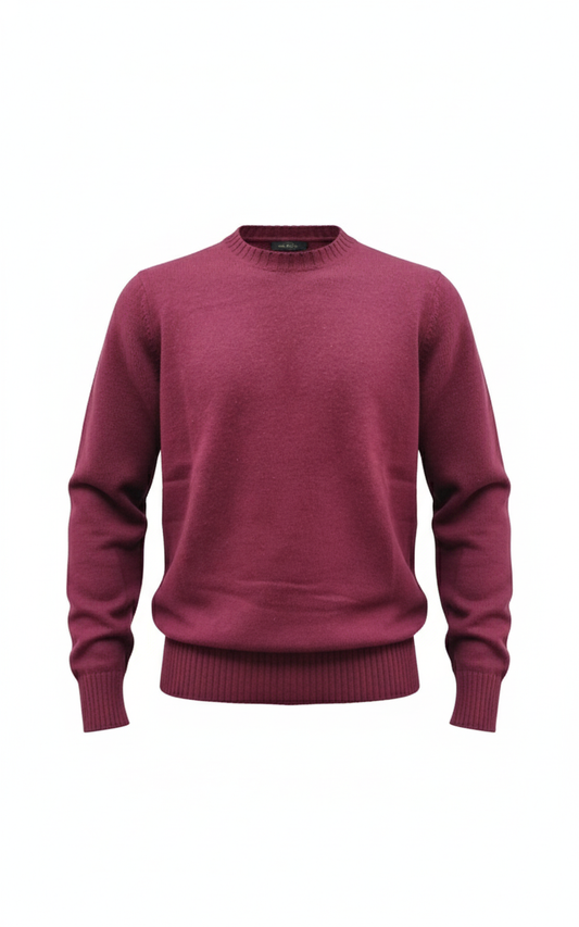 Maglione lana girocollo