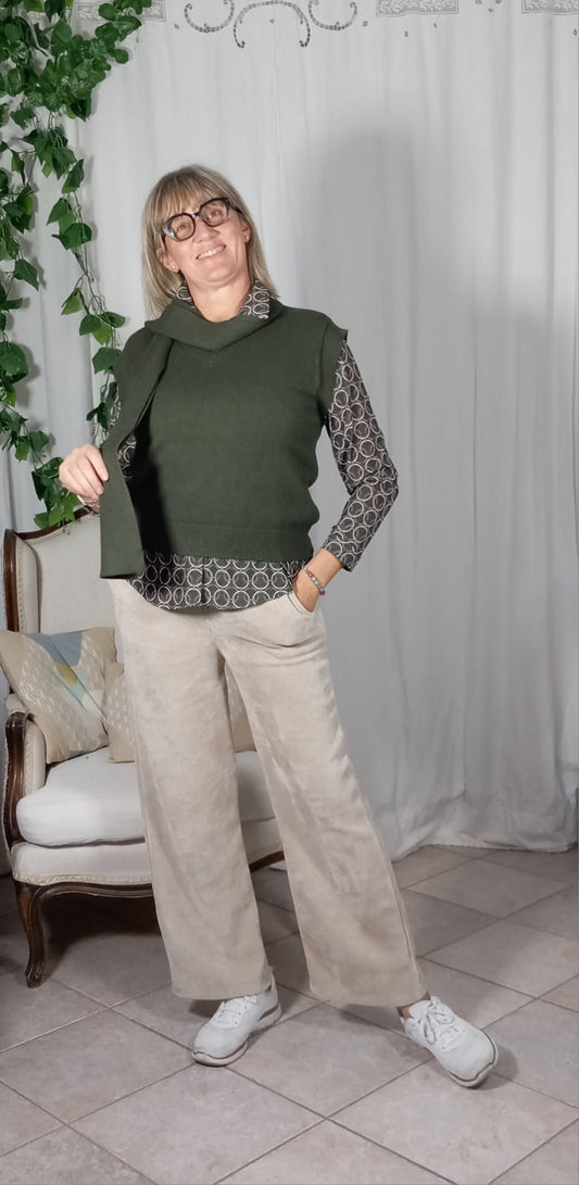 Pantapalazzo velluto