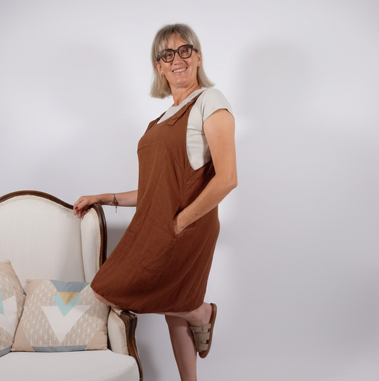 Vestito smanicato