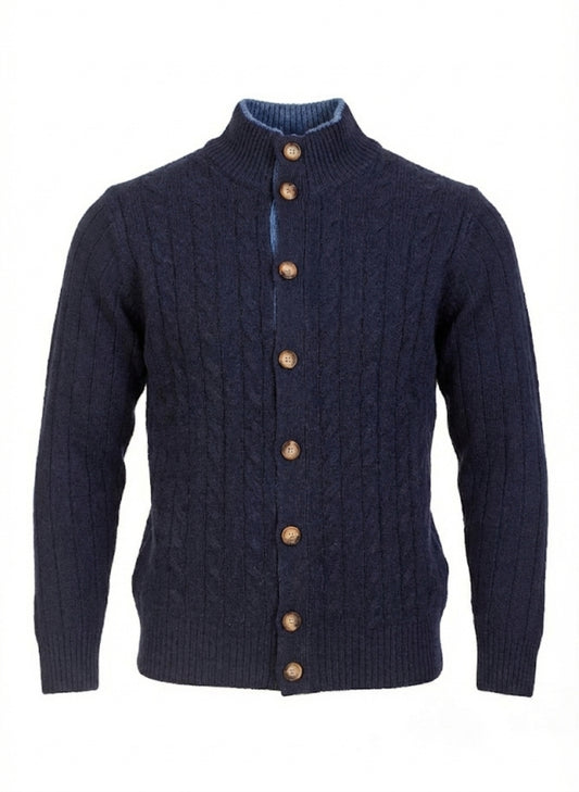 Cardigan misto lana
