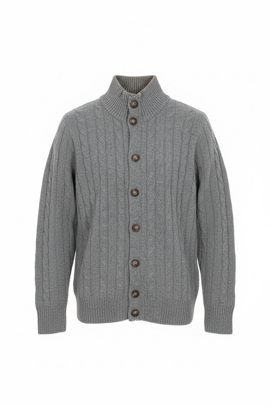 Cardigan misto lana