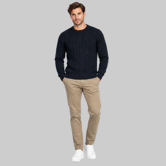 Maglione trecce