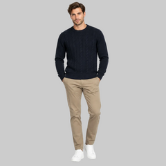 Maglione trecce