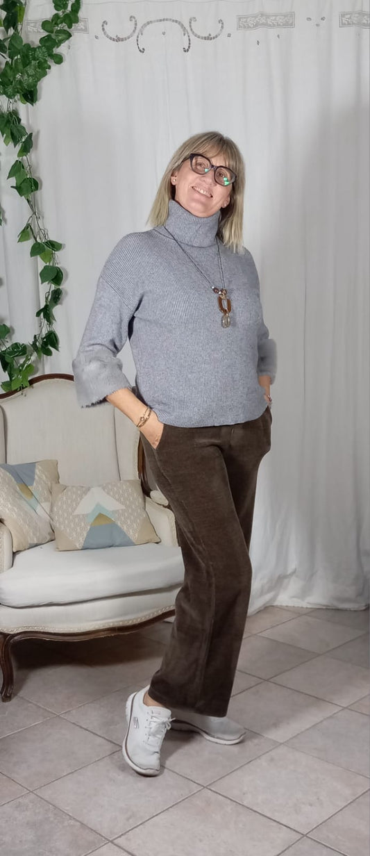 Pantapalazzo velluto