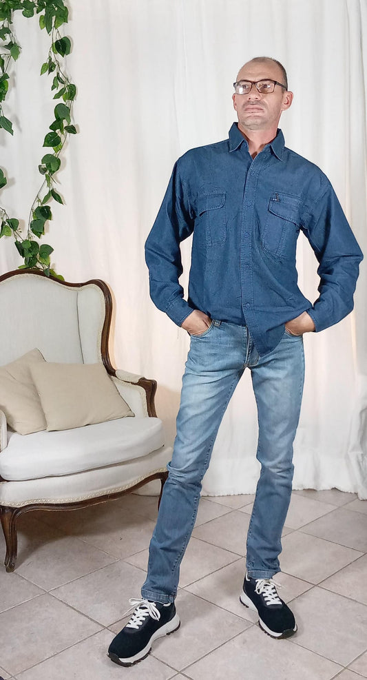 Camicia jeans leggera