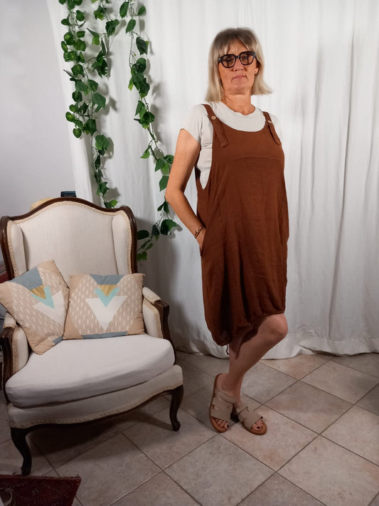 Vestito smanicato